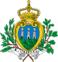 Najjaśniejsza Republika San Marino - Godło